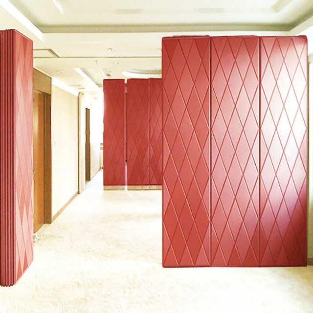 
Wood wool acoustic panel movable sliding door panel surface  (60839836128)