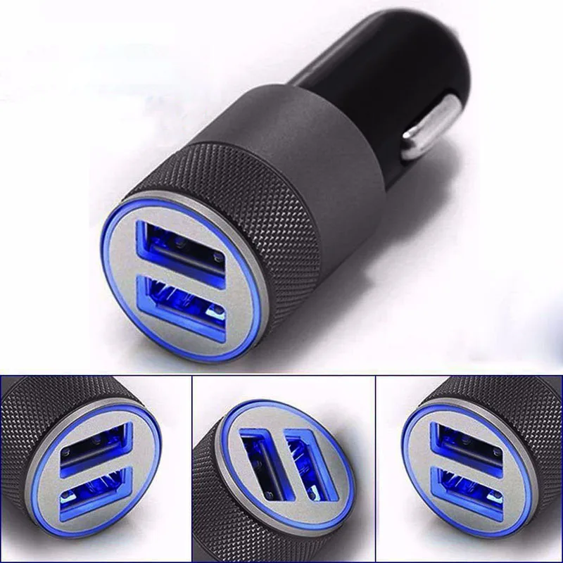 Phổ Usb Car Charger  Đúp Usb Kim Loại Xe Sạc Điện Thoại Di Động Sạc  Thuốc Lá Nhẹ Hơn Ổ Cắm Tự Động Sạc - Buy Usb Đa Sạc,Đôi Usb Sạc