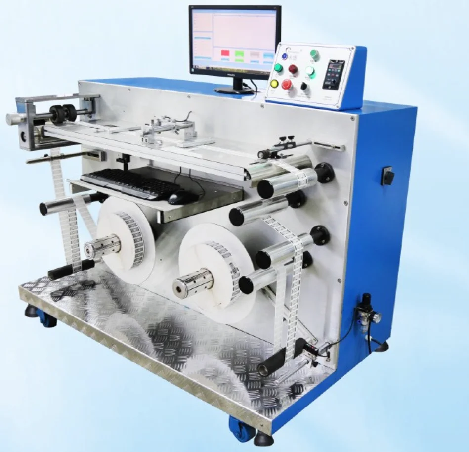 
High speed RFID quality inspection machine with roll feeding 