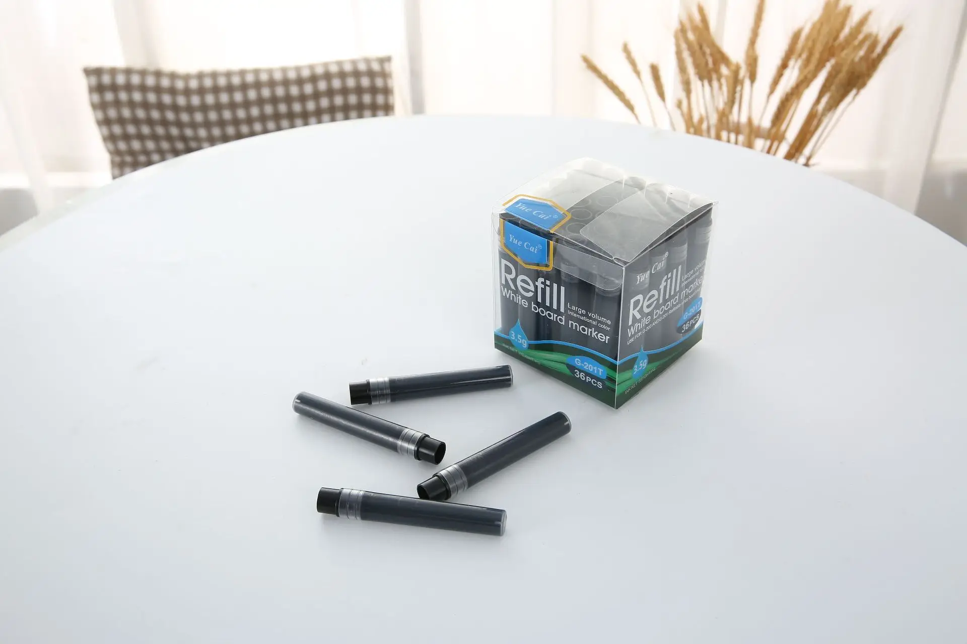 fair wholesale 36pcs large volume refill ink for whiteboard