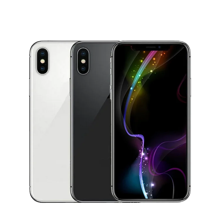 

Global version Used second hand apple cell phone for iphone X 64G with high Battery capacity, Colors