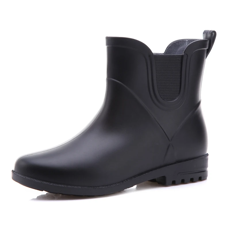 

2019 New PVC Water Proof Platform Winter Woman Boots, Five colors