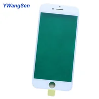 

mobile phone LCDs parts maker Green protective film front glass with frame which is applicable for iphone 6 plus