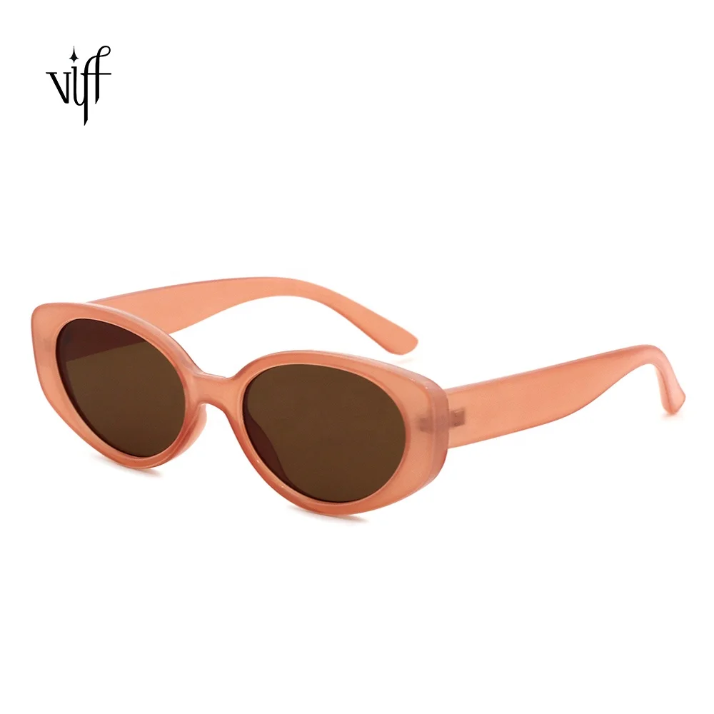 

VIFF 2021 Trendy Small Frame Fashion Designer Oval Vintage Sunglasses for Women HP20311