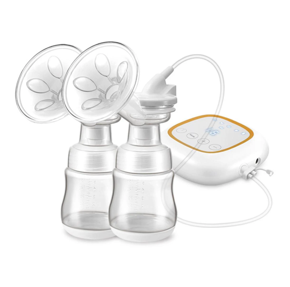 

Amazon Top Selling Multi Function OEM ODM Silicone Smart Double Electric Rechargeable Breast Pump