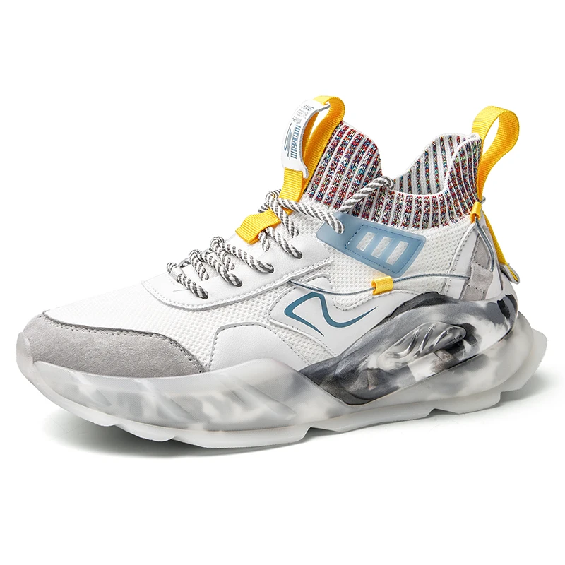 

Fly woven sports and leisure hot style Korean version all-match men's shoes custom shoes men casual sneakers