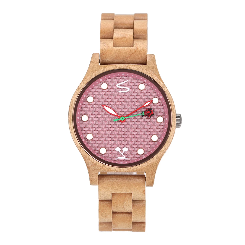 

shifenmei S5545 Quartz watch simple waterproof diamond women watches, Pink