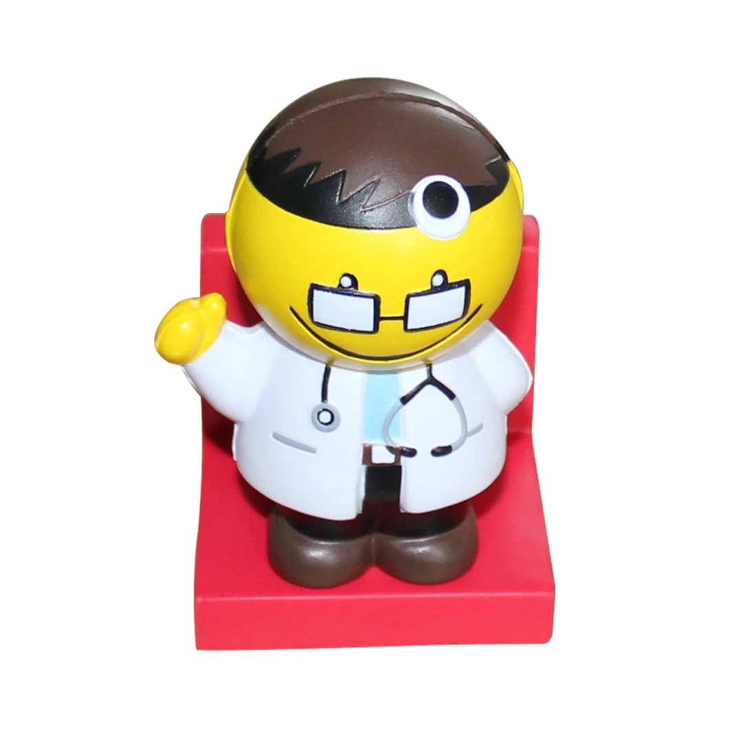 custom high quality sumo wrestler pu foam anti stress toys