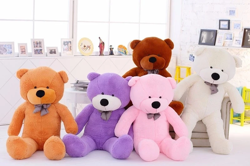 Wholesale Cheap Plush Toy 80cm Big Teddy Bear Giant Animals Unstuffed ...