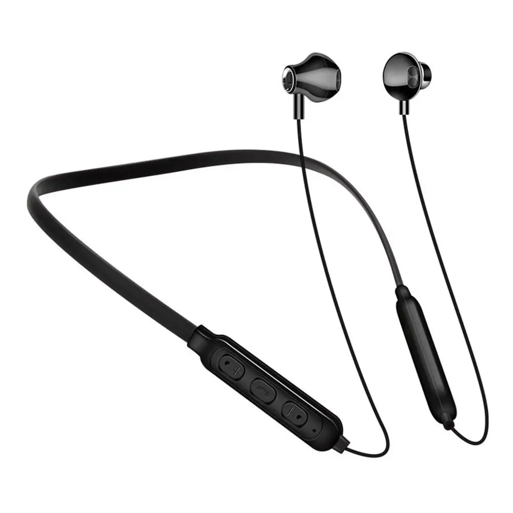 

G02 Magnetic Wireless Earphones Neckband Stereo Sports Headset Handsfree Earbuds Headphones With Mic For All Phones