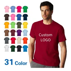 High Quality Custom Men Plain T-shirts Cotton Grap