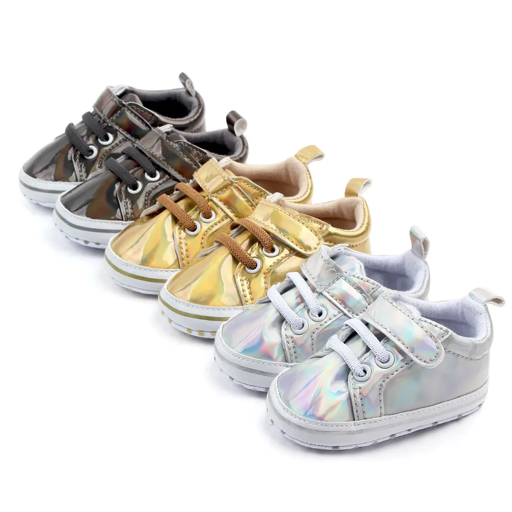 holographic baby shoes