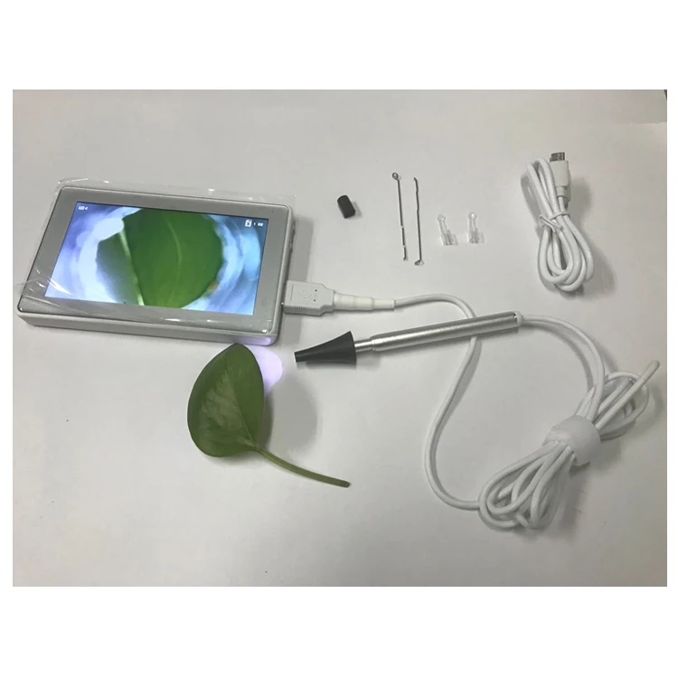 

Digital Mini 3.9mm HD cleaner otoscope veterinary video 4.5inch lcd ear endoscope visual earpick
