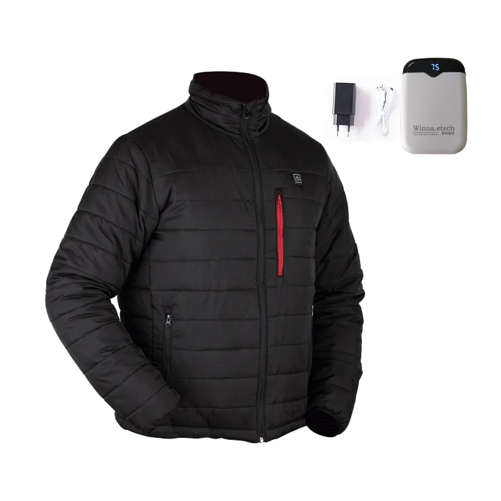 Water proof winter heated Jacket for men or women heated clothing for women