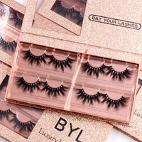 

Factory wholesale price 25mm 3d mink eyelashes real siberian mink 25mm lashes with customize own brand box