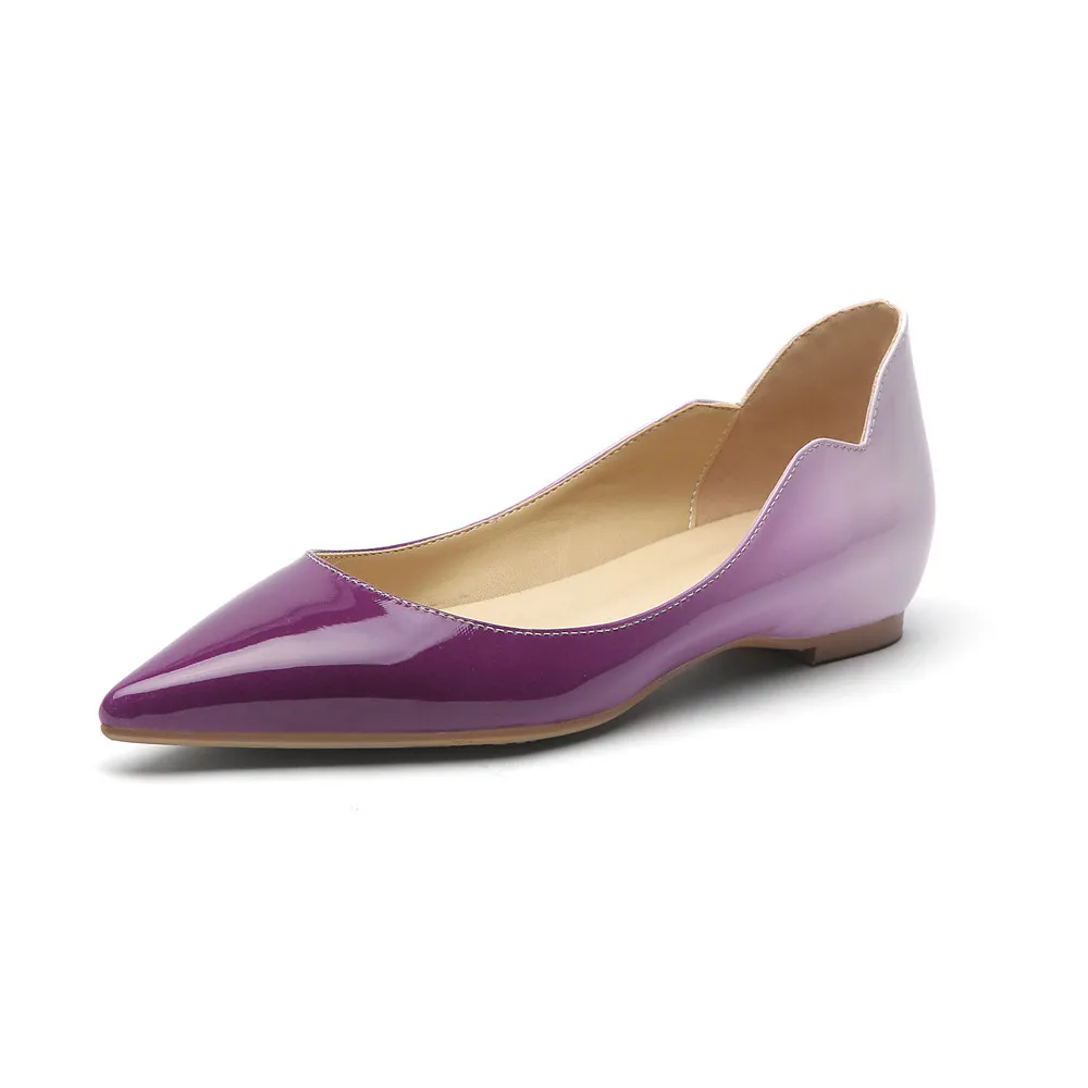 

New Arrival Fashion Pointed Toe doll flat shoes for women and ladies