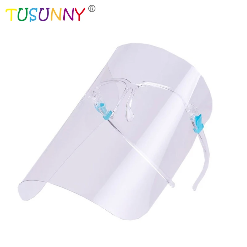 

clear plastic face mask Cover Dental Face Shield Transparent plain plastic face mask With Eye Shield