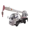 Potable price for 6ton Telescopic boom truck mounted wheel truck