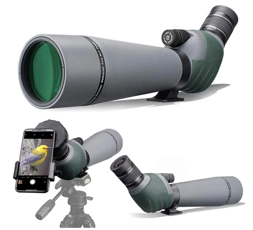 

Jingfeng High Definition 15-45x60 20-60x60 20-60x80 ED Spotting Scope For Outdoor Birding Hunting