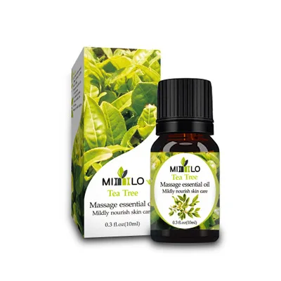 

100%Pure Natural Tea Tree Essential Oil Massage Rejuvenate Skin Organic Body Care