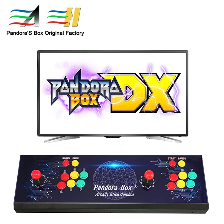 

3A Pandora'S Box CX DX EX Arcade Game Video Game Console 3000 In 1 Retro Classic Pandora Games 3D Arcade Console