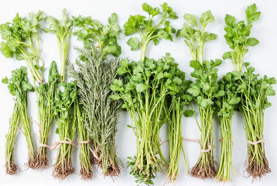 Glass jars storing dried herbs