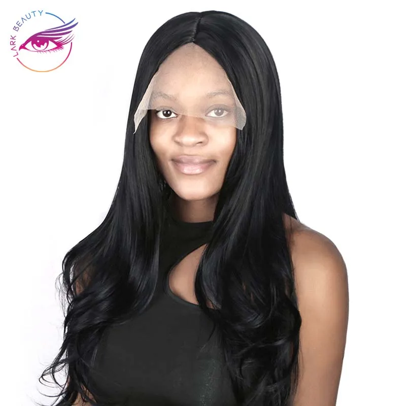 

Lace Front Long wavy Synthetic Hair Wigs for Women 130% Density wigs with Heat Resistant Fiber