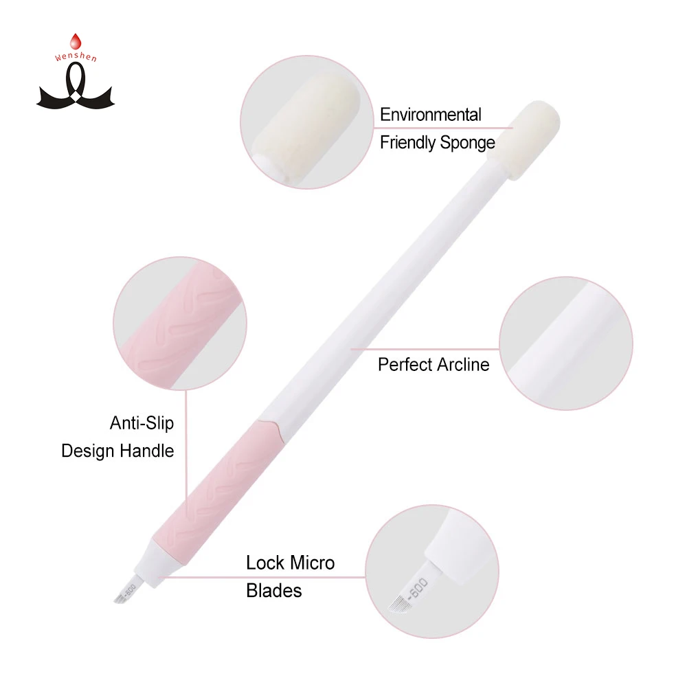 

Nano Eccentric 18U Needle Disposable Microblading Tool Manual Tattoo Pen