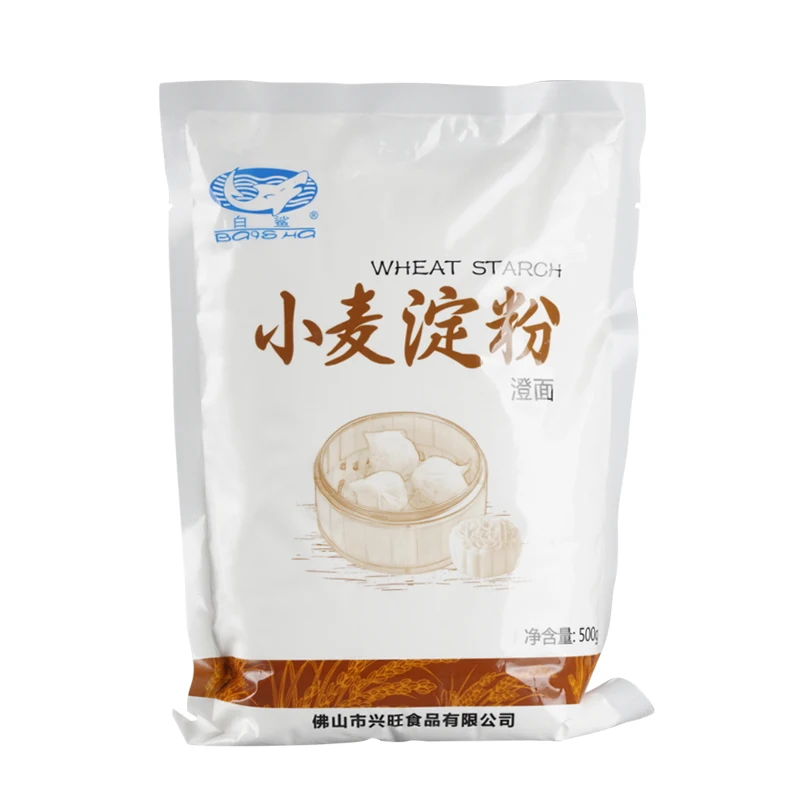 

Xingwang BP318 premix wheat starch flour powder making moon cake and crystal shrimp dumpling wrapper 20kg per bag FOB Shenzhen, Pure white