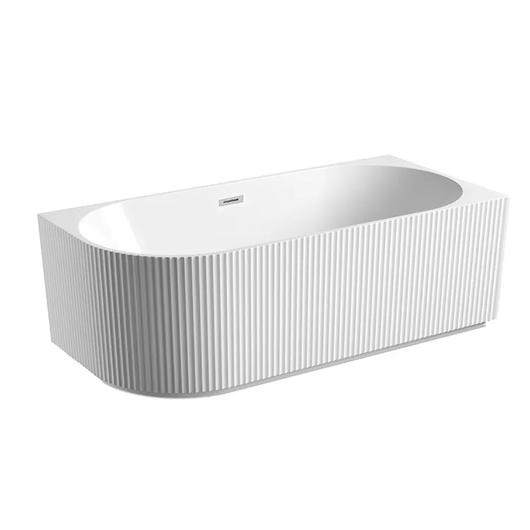 corner-acrylic-bathtub-am013rc-right-hand-orientation-white-fluted-three-quarter-view