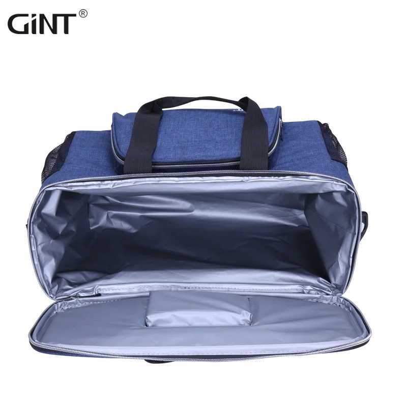 

21L Large size dark royal blue One Shoulder insulation bag fabric Cooler Food Bag Wholesale Food bag for Out Door Picnic, Green/blue/customized