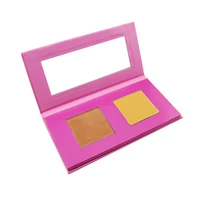 

Custom High Pigment Waterproof Long Lasting 2 Colors Highlighter Makeup Private Label wholesale Highlight Palette