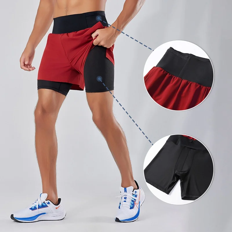 Casual Two One Quick Dry Running Shorts