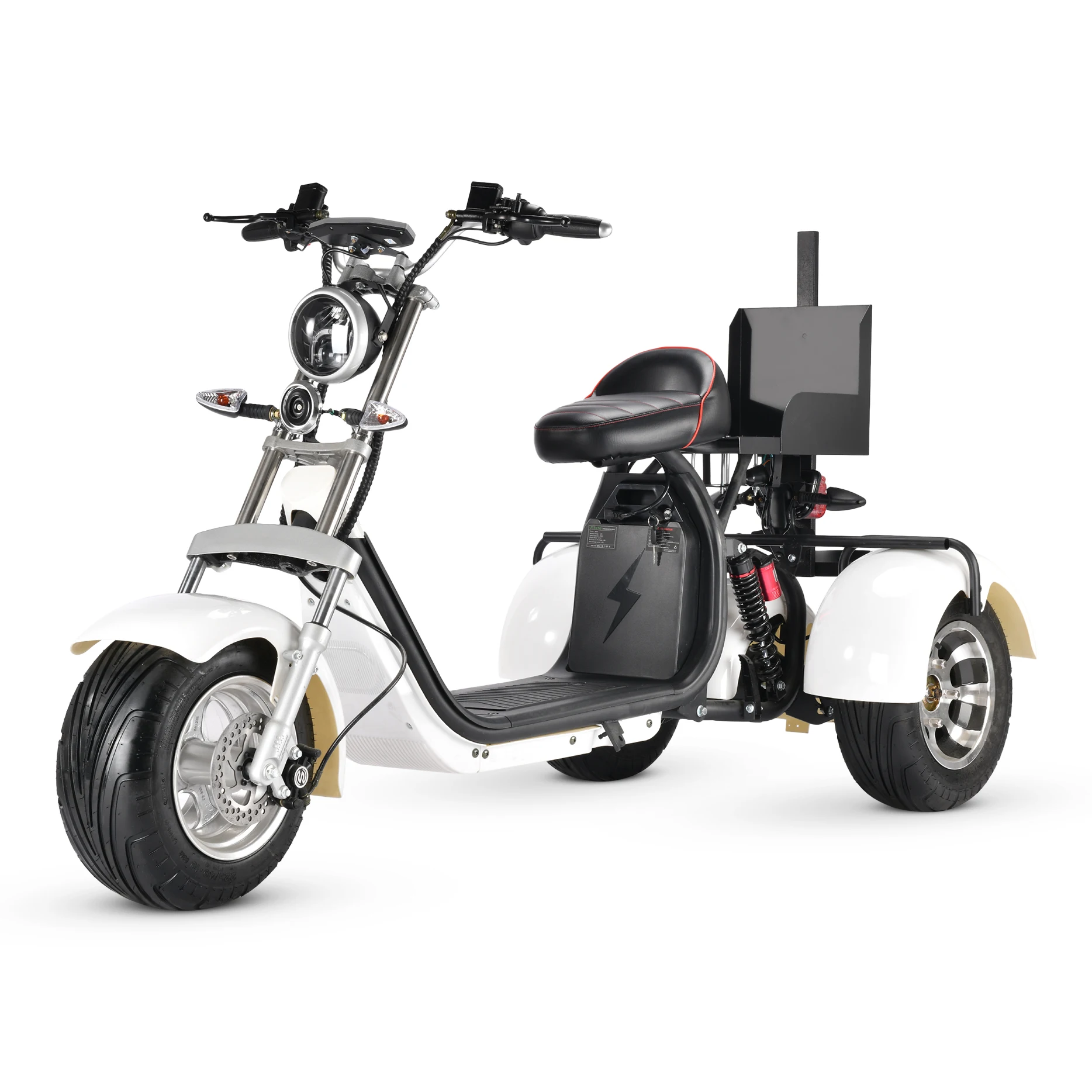 

golf use model CP-3.0 EEC/COC certificate good quality electric tricycle For Adults 3 wheel electric scooters, Customized