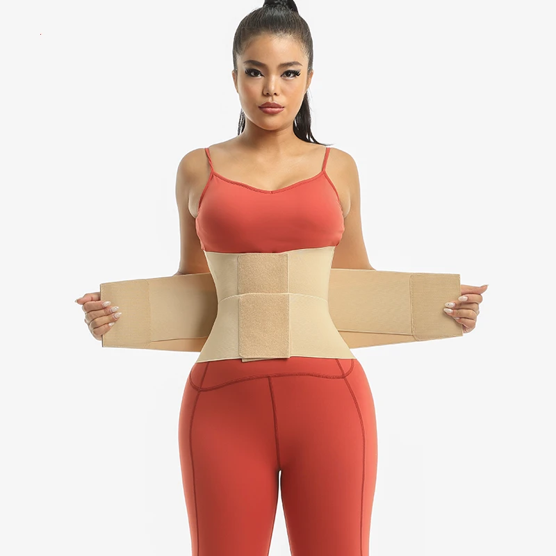 

Postpartum Repair Exercise Fitness Waist Trainer Elastic Corset Belt