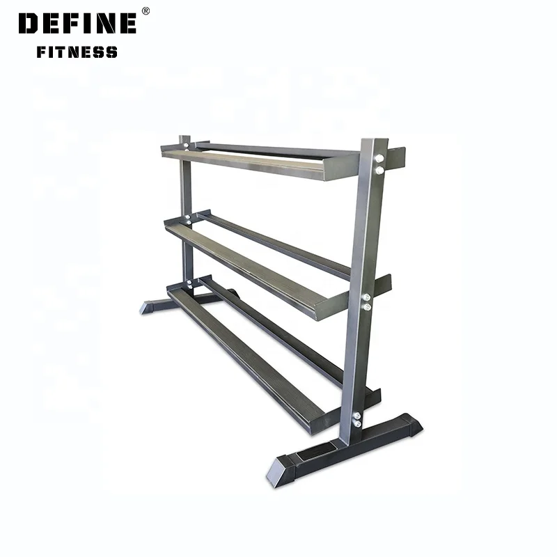 

Hot Selling 3 Tier Hex Dumbbell Rack, Black