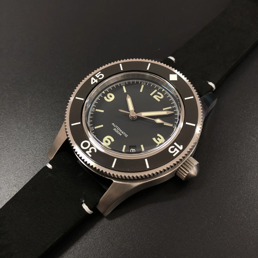 No Date Window Sd1952 Steeldive Made Japan Automatic Watches Ceramic