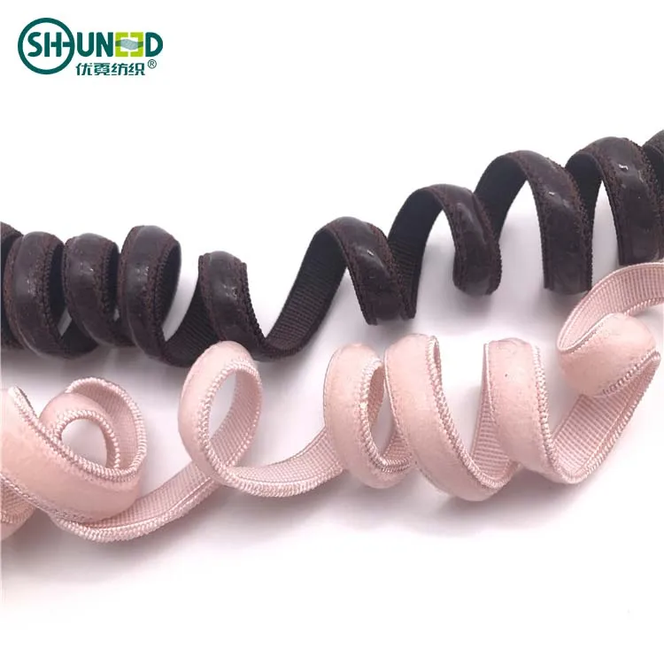 Antislip Silicone Garment Tape Silicone Elastic Tape For Clothing