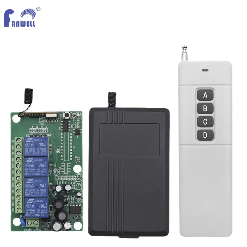 

Wireless Remote Switch 3000 M Long Distance 4 Way