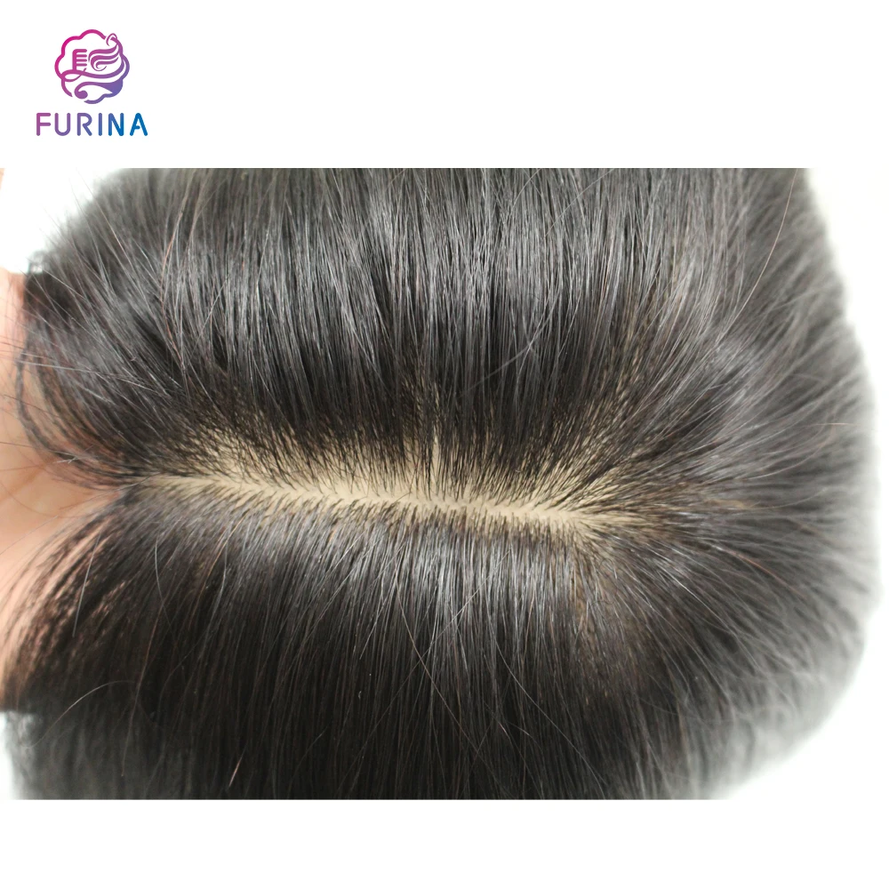

women hair pieces remy human hair toupee for women topper 12*13 16inch silk base topper for women, Pic showed/pure color/ombre color