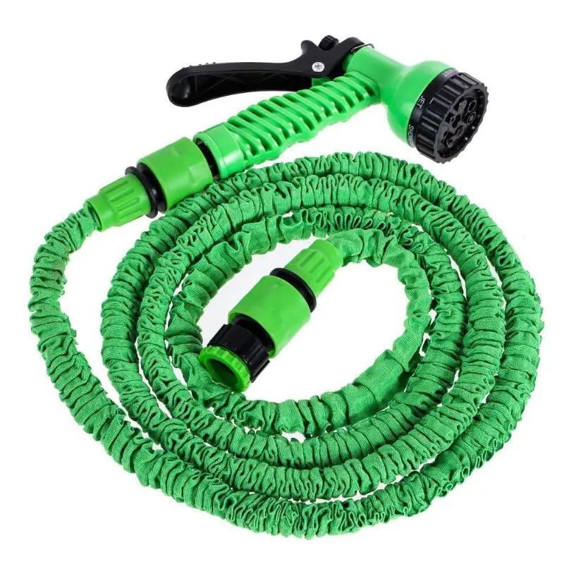 

Expandable Magic Flexible Garden Hose To Watering With Spray Gun Garden Car Water Pipe Hoses Watering 25-200FT, Blue green