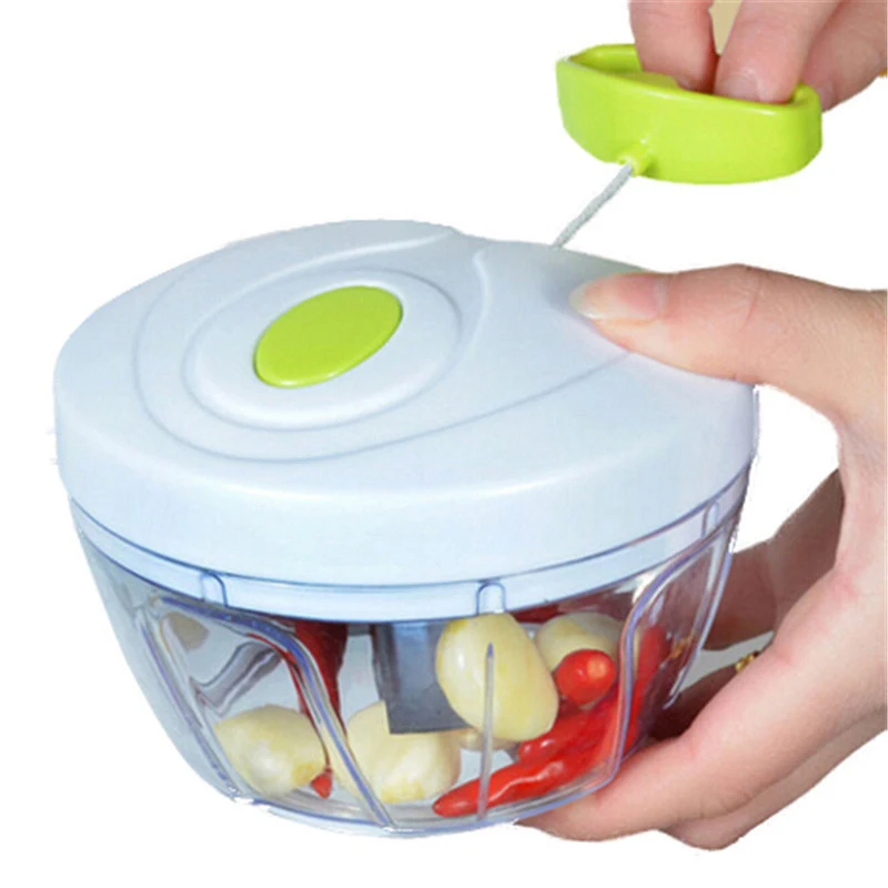 

Multifunction High Quality New High Speedy Design Vegetable Fruit Twist Shredder Manual Meat Grinder Chopper Garlic Cutter