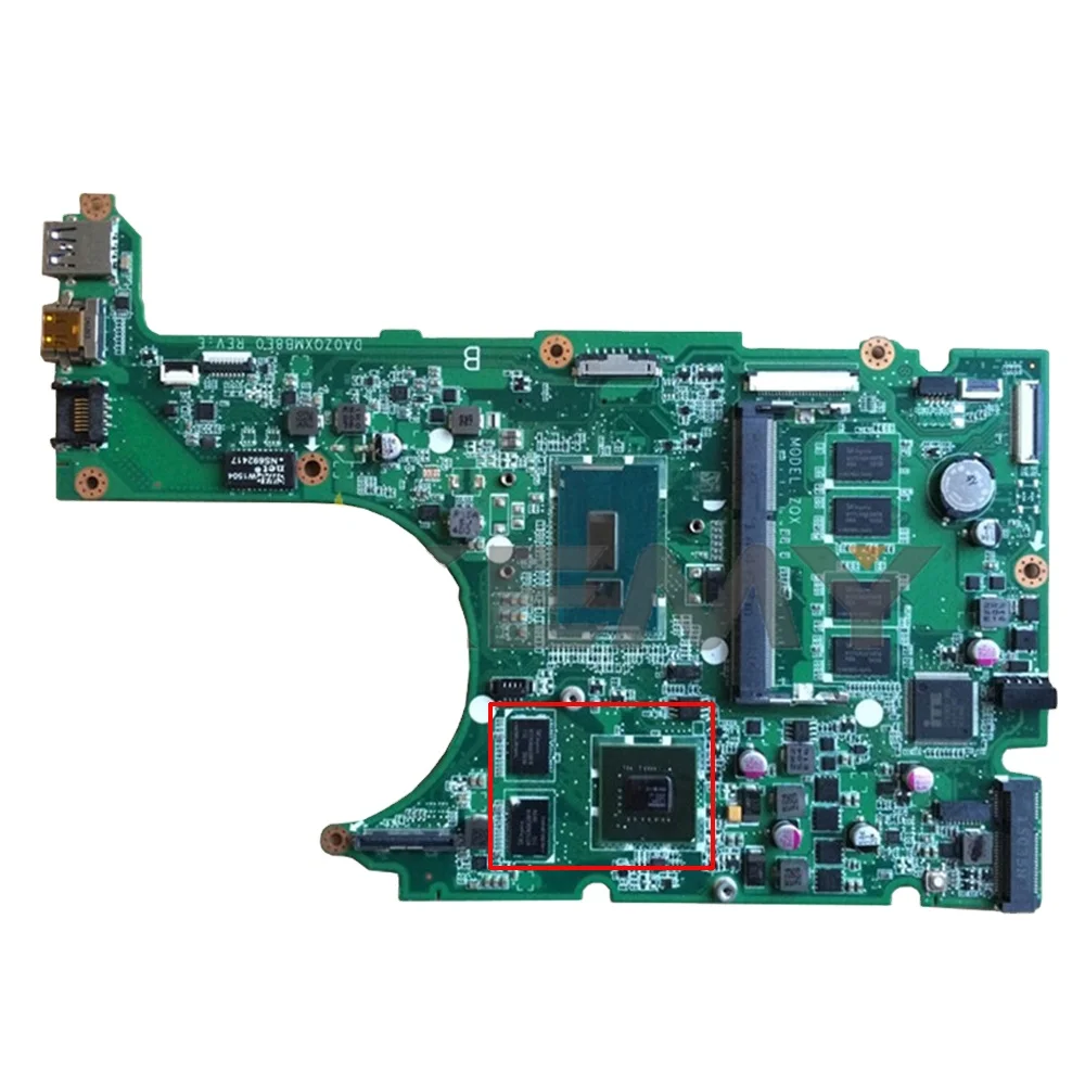 

R3-431 R3-471 DA0ZQXMB8E0 Motherboard for Acer R3-431 R3-471 laptop mainboard with I3 I5 I7 4th Gen or 5th Gen CPU GT820M GPU