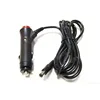 DC 5.5x2.1mm Switch Button Car 12V Cigarette Lighter Power Cable for Monitor