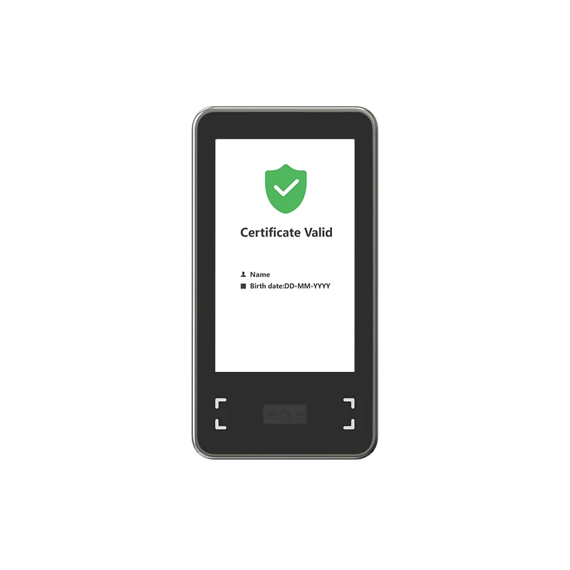 

XT601 EUR Green Pass QR Code Reader Access Control Wifi European Green Pass Barcode Scanner Display
