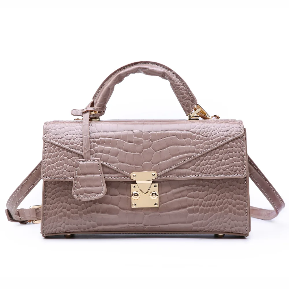 

Middle East market hot selling sling bag INS Fashion Purses pink crocodile bag, Black, red, blue, green, pink