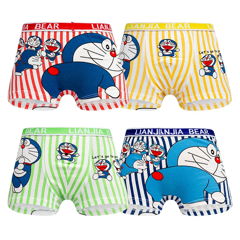 

Hot sale fashion cartoon teen boys kids cotton model briefs children underwear, As picture