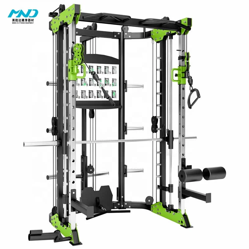 

Plate Gym Sport Building Machine MND-C80 weight plates Gym Multi function Equipment Smith Machine, Selectivity