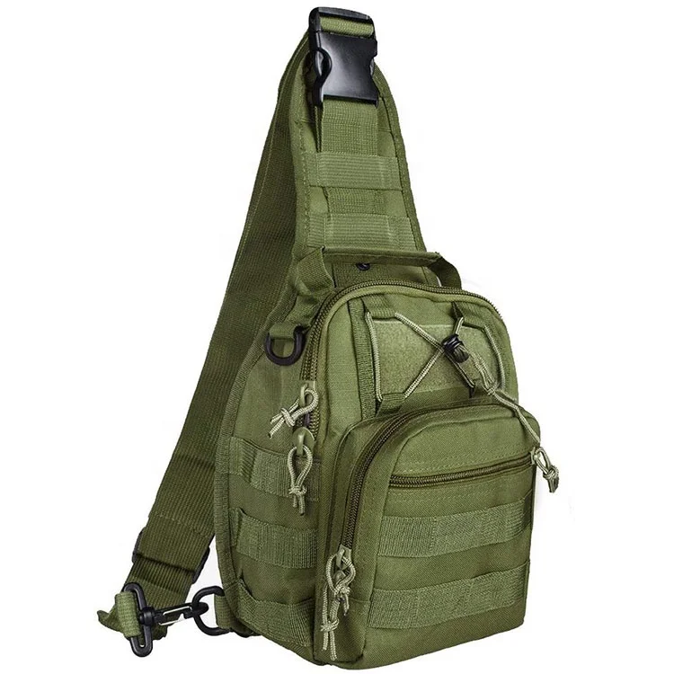 

Outdoor Sports Hunting Military Camping Tactical Chest Bag Shoulder Sling Bicycle Bag For Adults