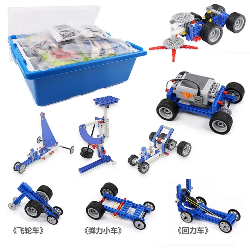 

DIYmall 9686 Scientific Educational Kit Simple and Motorized Mechanisms Base Set Simple & Powered Machines Kit for Students